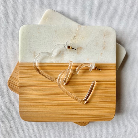 J. Crew Jewelry - | hearts a flutter hoop earring |